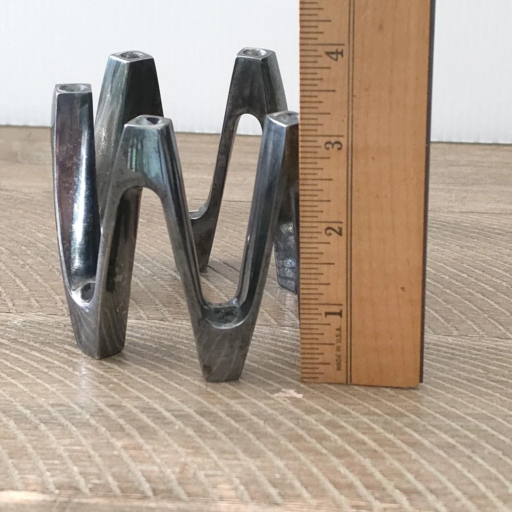 Vintage Dansk Mini Candle Holder IHQ Quistgaard Modernist 3